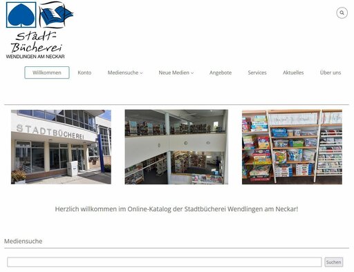 Startseite Online-Katalog