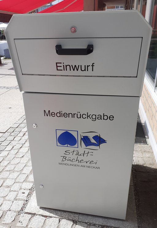 Medienrückgabekasten