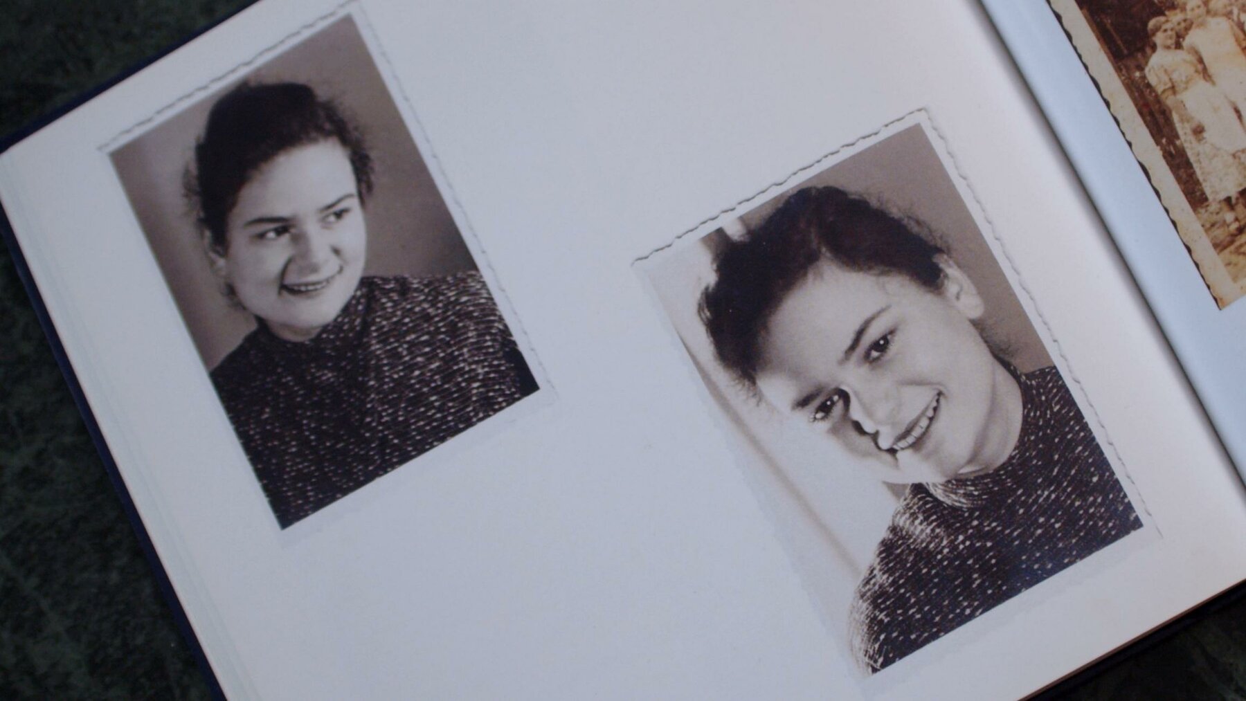 Eine alte Portraitaufnahme von Christiane Beck