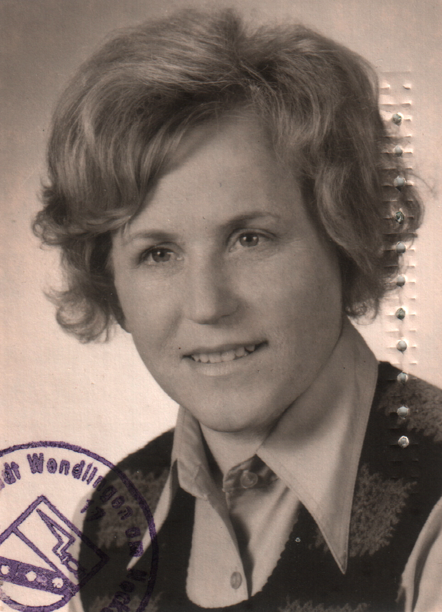 Altes Ausweisfoto