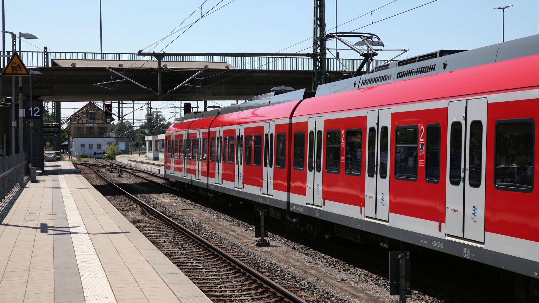 Bahn in Wendlingen